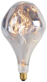 Lampadina LED dimmerabile E27 A165 argento 6W 160lm 1800K