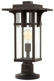 Lampione da giardino, HK-MANHATTAN3-M H 49 cm, bronzo, IP44 ELSTEAD