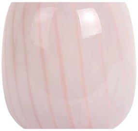 Lampada da tavolo rosa chiaro con paralume in vetro (altezza totale 20 cm) Summer Globe – Leitmotiv