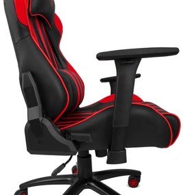 Yenkee - Sedia da gioco nera/rossa