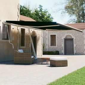 Tenda Da Sole Autoportante Manuale 600x300 Cm Antracite /