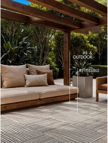 Tappeto da interno/esterno nero/color crema 200x300 cm Haringey Nightingale – Ted Baker