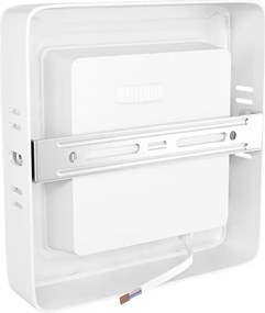 Plafoniera LED Quadrata 6W 120x120mm CCT Bianco Variabile - LEDISENS Colore Bianco Variabile CCT