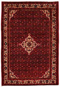 Hosseinabad Tappeto 300x210 Rosso (Iran) Annodato A Mano