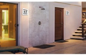 Numero civico a LED ALICE LED/13W/230V IP44 3000K antracite