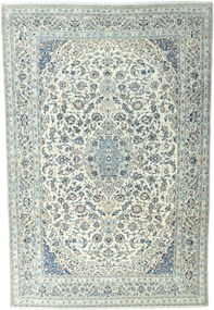 Nain Tappeto 380x260 Beige (Iran) Annodato A Mano