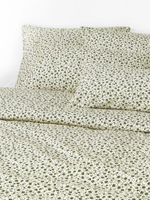 Copripiumino in cotone lavato con motivo floreale Nolana