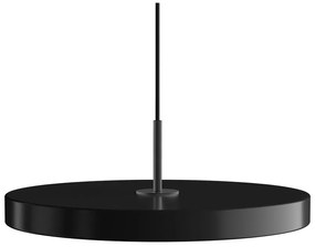 Apparecchio a sospensione LED nero con paralume in metallo ø 43 cm Asteria Medium - UMAGE