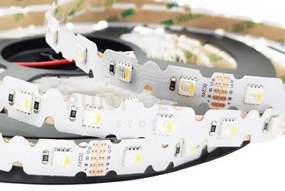 Strip led 5050 dc24v in kapton 48 led per mt 10w per mt 264lm rgb +...