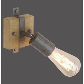 Leuchten Direkt 13471-79 - Luce Spot da parete SLAT 1xE27/40W/230V