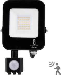 Aigostar - Proiettore LED con sensore LED/20W/230V 4000K IP65