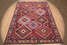 Yalameh Tappeto 220x150 (Iran) Annodato A Mano