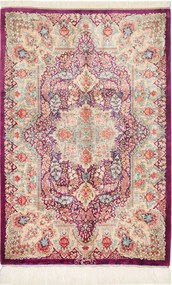 Ghom Tappeto 90 x 60 (Iran) Annodato A Mano