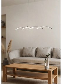 Lampadario LED argentato LASANA 2 – EGLO