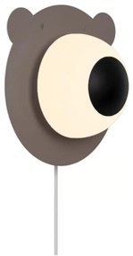 Nordlux - Applique per bambini BRUNA BEAR 1xE14/25W/230V orso