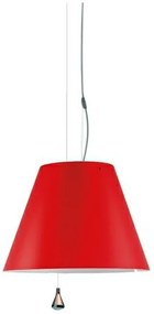 Luceplan - Costanza Lampada a Sospensione Up/Down Primary Red Luceplan