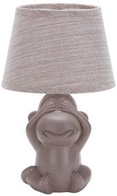 ONLI - Lampada da tavolo MONKEY 1xE14/6W/230V marrone