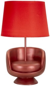 Lampada da Tavolo Retro Rossa Ø 26x43 cm