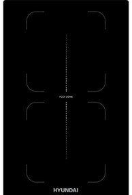 Piano cottura a induzione 2 zone L 28.8 cm IHN-F28P2 HYUNDAI nero