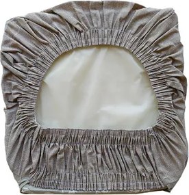 Cuscino Coprisedia Mollettone imbottito con fascia elastico GRIGIO FANTASIA 6 PEZZI