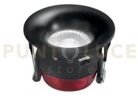 Incasso led hyde nero 8w 750lm cct 2700k / 3000k / 4000k / 6500k ip...