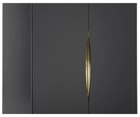 Armadio grigio scuro 80x195 cm Kobe - Woodman