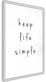 Poster Simple Life