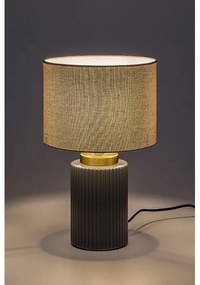 Rabalux 74045 - Lampada da tavolo GLOVY 1xE14/40W/230V grigia