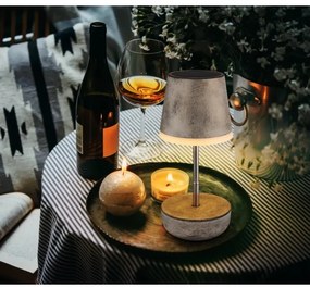 Globo 36638SA - Lampada solare LED 10xLED/0,06W/3V IP44 grigio