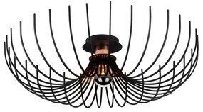 Apparecchio da soffitto nero , ø 56 cm Aspendos - Opviq lights