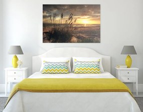 Quadro su tela – Tramonto sulla spiaggia