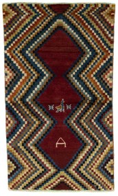 Gabbeh Tappeto persiano 80 x 140 Rosso (Iran) Annodato A Mano