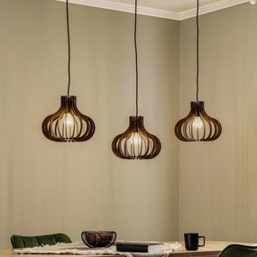 Lampada a sospensione Lawenta Lindby, dimmerabile, Nero, Soggiorno / Sala da pranzo, Metallo, Moderno, Lampada a sospensione