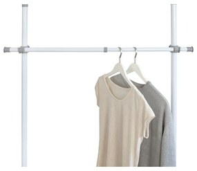 Set di 2 bastoni telescopici per abiti, lunghezza 75 - 120 cm Herkules - Wenko