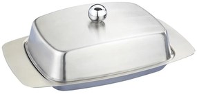 Burriera in acciaio inox in argento lucido - Maximex