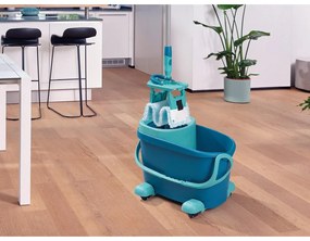 Set di secchi e mop per pavimenti Twist Ergo Mobile M Clean Twist - LEIFHEIT