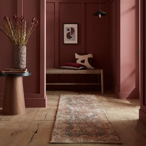 Passatoia di colore naturale in misto iuta tessuta a mano 60x230 cm Miley – Flair Rugs