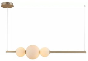 Azzardo - Vetro di ricambio per lampadario SANDRA bianco - grande diametro 22 cm