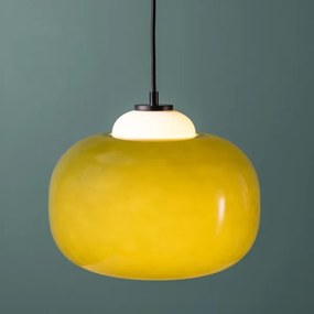 Brilliant - Lampada a sospensione su cavo BLOP 1xE27/60W/230V verde