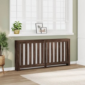 Copertura Termosifone Rovere Marrone 175x20x82cm İn Multistrato /