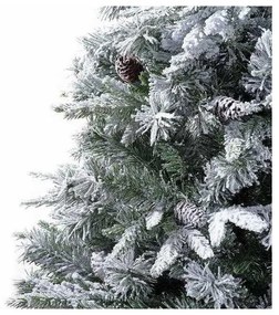 Albero di Natale Innevato - Canada - Effetto Realistico con Pigne