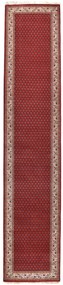 Mir Tappeto orientale 80x400 Rosso (Indian) Annodato A Mano