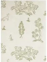 Andrew Martin Carta da parati Wychwood - Basil Green