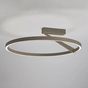 MERIDIANA lampada da parete/soffitto 44W sabbia dimmerabile