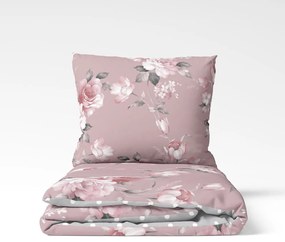 Biancheria da letto rosa in cotone per letto matrimoniale, 200 x 220 cm Belle - Bonami Selection