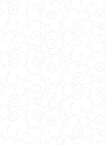Marimekko Carta da parati Piirto Unikko - 25910