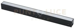 Lampada davinci line nero led 48v 30w 3450lm 3000k 89,8x2,8x2,2cm d...