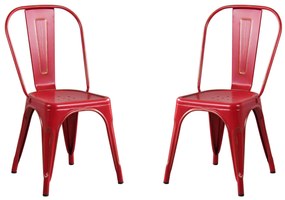 AGATHA - sedia industrial set da 2