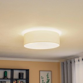 Plafoniera soffitto Roller Euluna, dimmerabile, Crema / Ambra, Soggiorno / Sala da pranzo, Tessuto / Stoffa / Seta, Moderno, Plafoniera