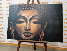 Stampa su tela – Viso del Buddha